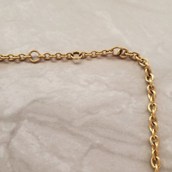 ✨ J.Crew Pink Rhinestone Crystal Cluster Stacked Statement Necklace ✨ - Picture 3 of 16